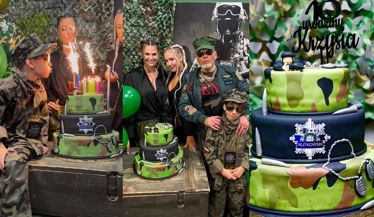 Rutkowscy chwalą się urodzinkami Krzysztofa Juniora, mogły kosztować nawet 100 tys. złotych