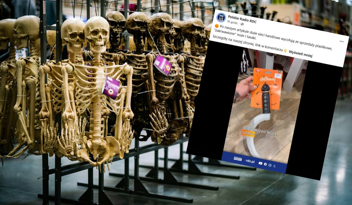 Sklepy wycofują imitacje noży i tasaków w przebraniach dla dzieci, bo zrobiło się niezręcznie