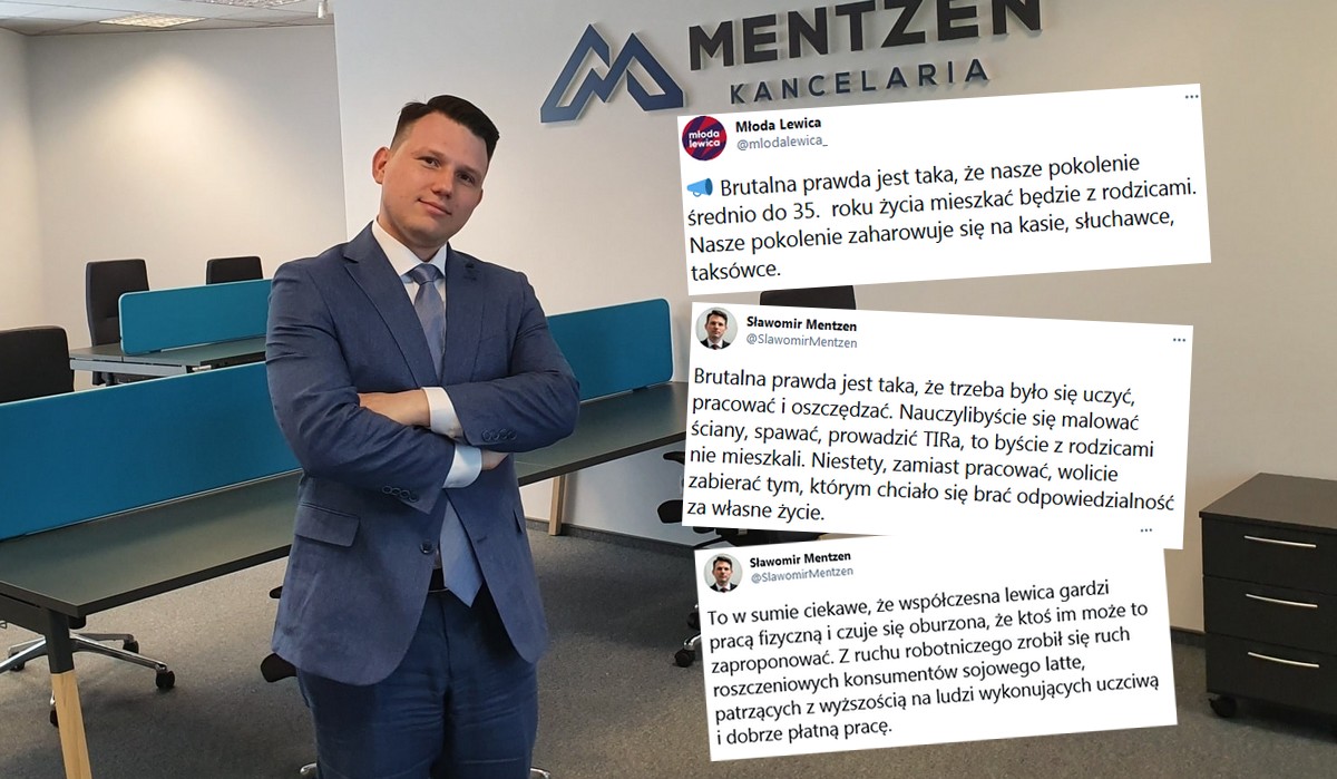 Mentzen radzi młodym, że jeśli chcą kupić mieszkanie, to niech idą do pracy i zaczną oszczędzać
