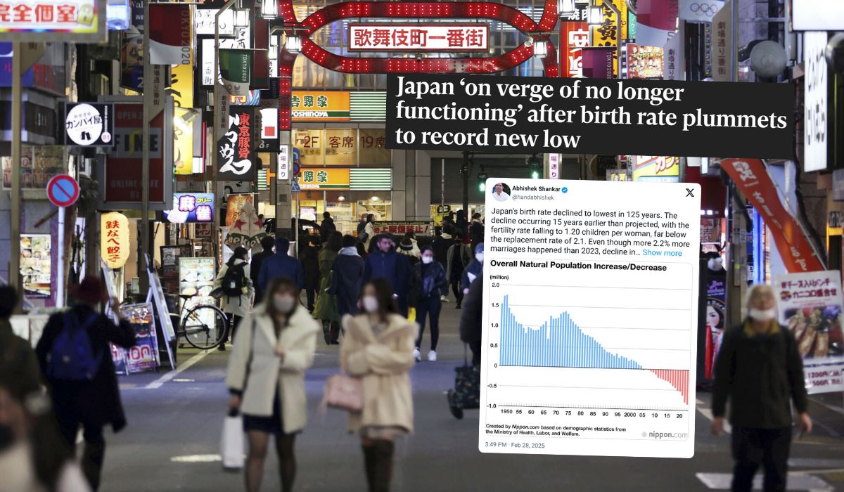 Japonia: kryzys bobasowy się pogłębia, w kraju najmniej urodzeń od ponad 100 lat