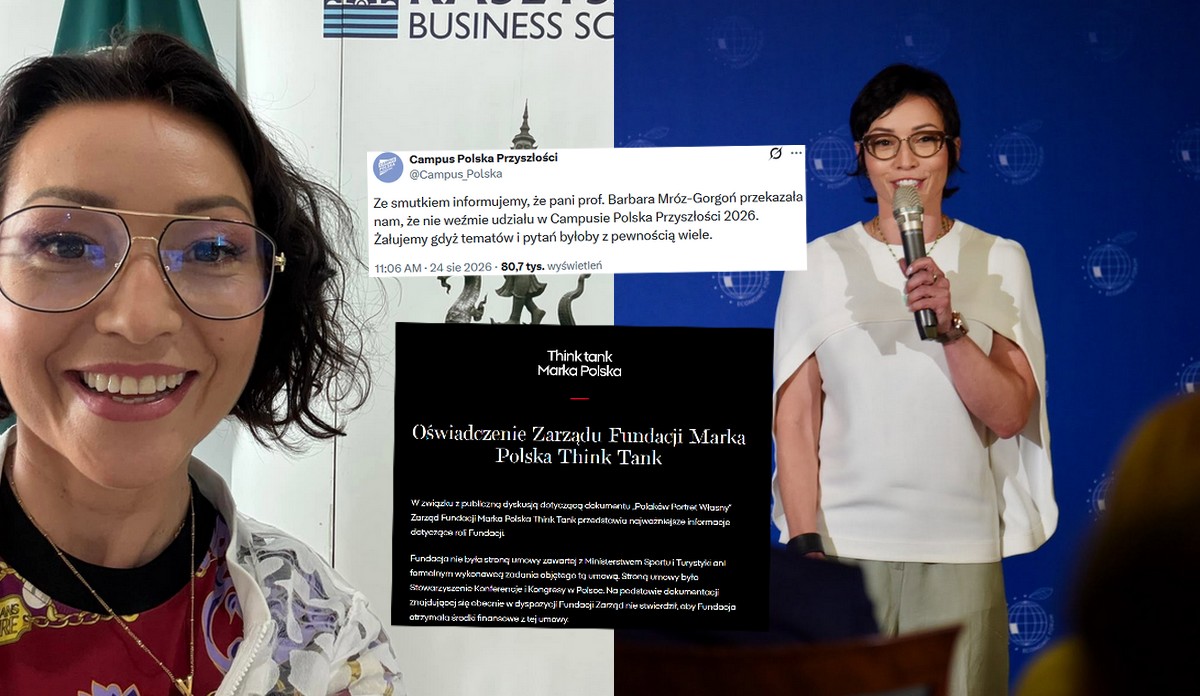 Z jakiegoś powodu prof. Barbara Mróz-Gorgoń jednak nie weźmie udziału w Campus Polska