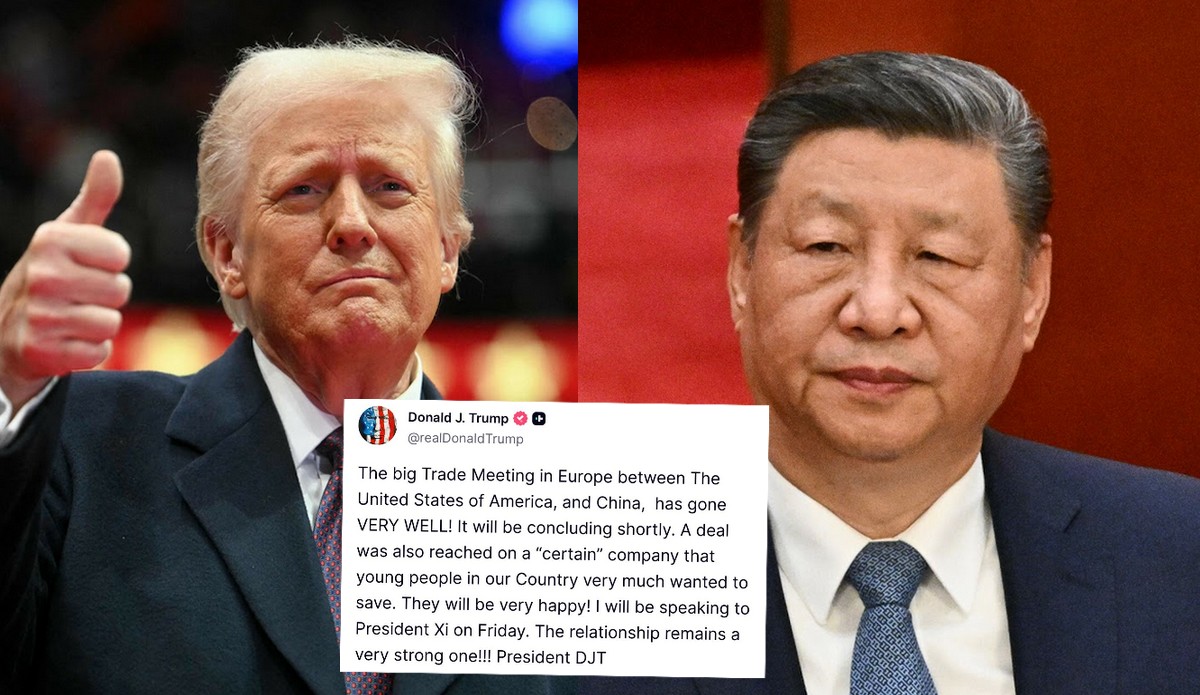 Donald Trump odtrąbił sukces w sprawie przejęcia TikToka przez USA, na razie bez większych szczegółów