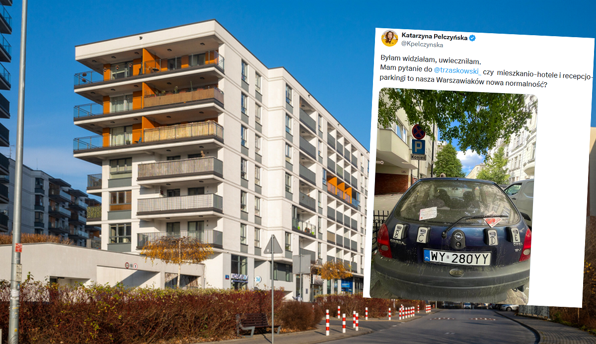 Samochód zamieniony w "recepcję" Airbnb stał się symbolem patologii szybkiego najmu