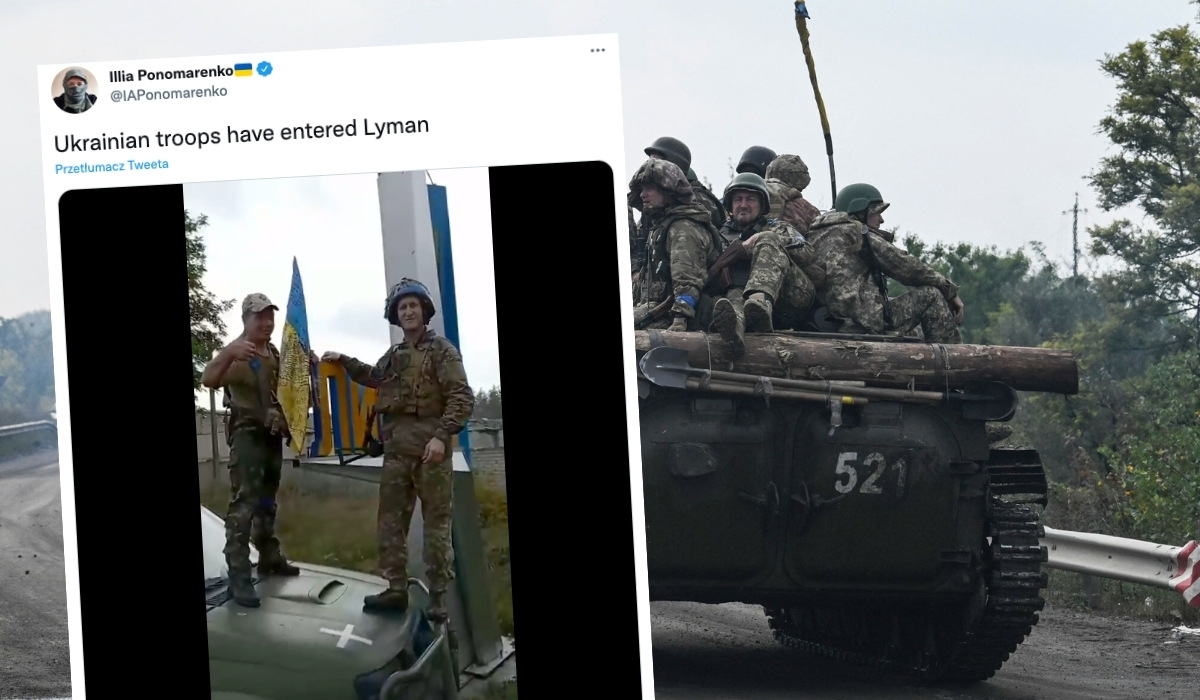 Ukraińcy odbili Łyman, tysiące Rosjan utknęło w kotle, bo Putin kazał im zostać pomimo braku szans