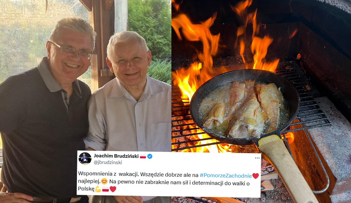 Prezes Kaczyński zrobił sobie wakajki z kolegami z partii, żeby odpocząć od tego wszystkiego