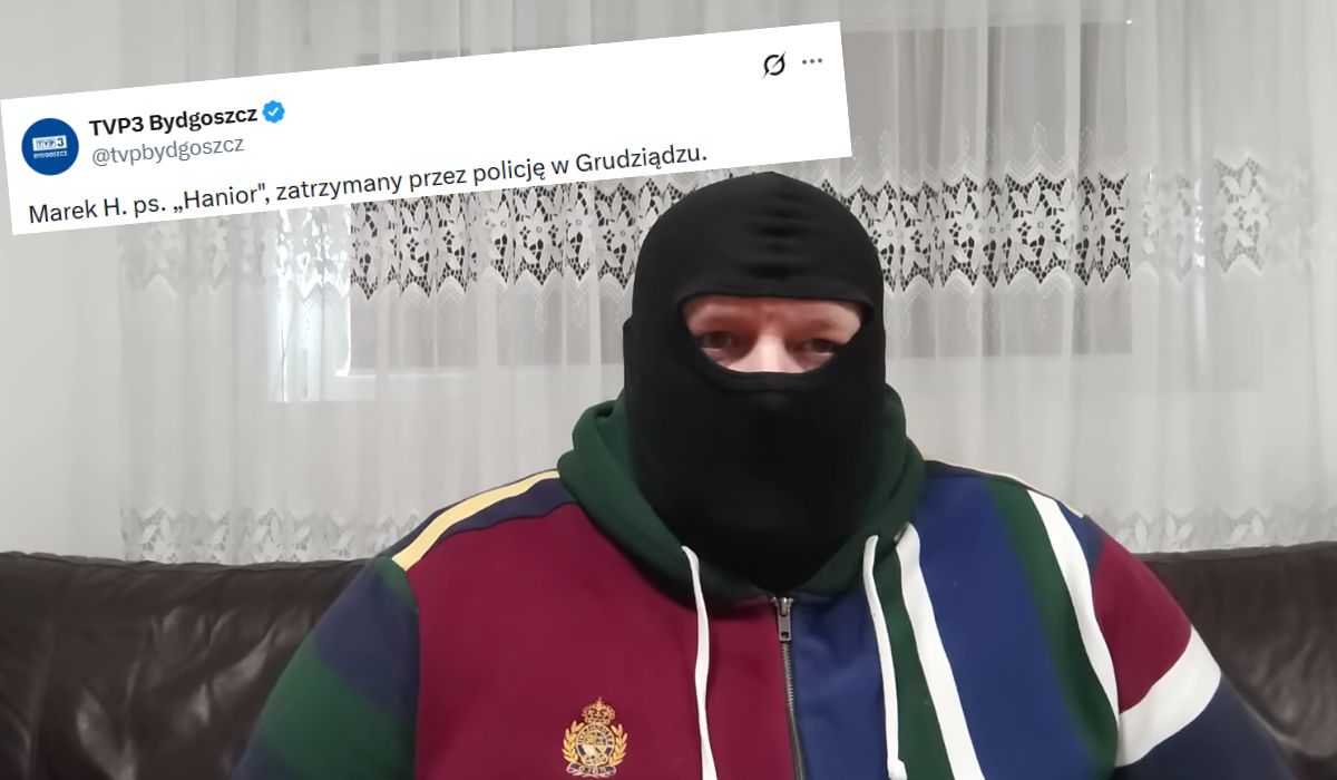 Policja złapała Haniora, kibola Legii, który poszedł na współpracę i uciekł