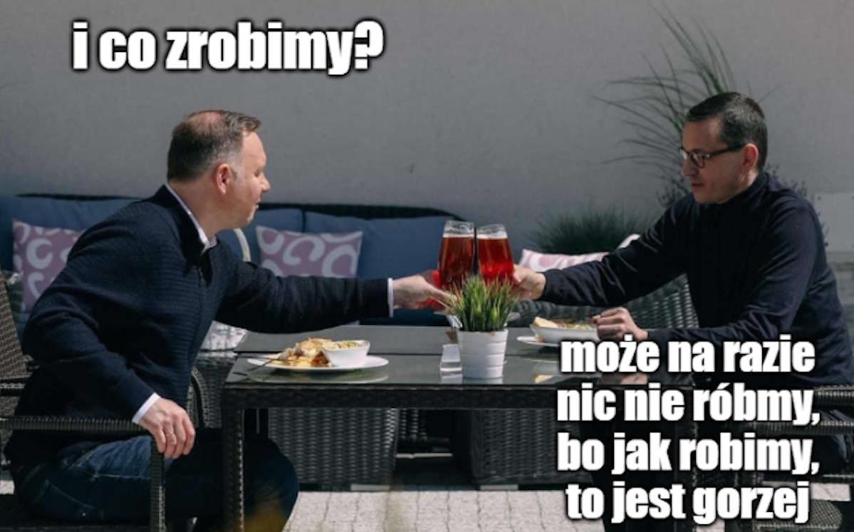 Z jakiegoś powodu znacznie pogorszyły się notowania rządu i samego premiera