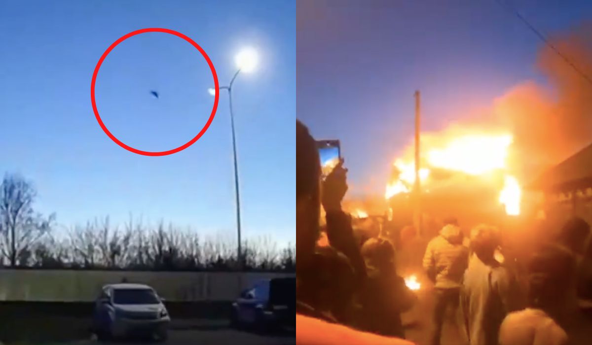 Kolejny rosyjski samolot wojskowy wleciał w blok na terenie Rosji