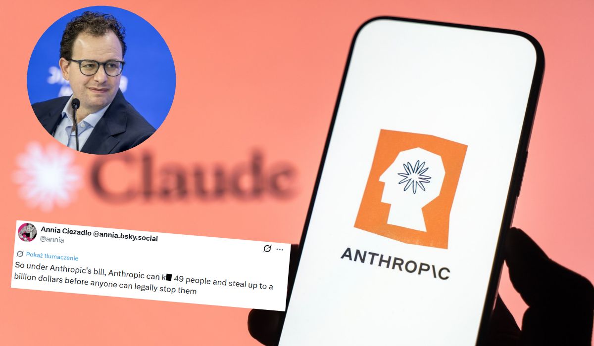Firma Anthropic proponuje blokowanie modeli AI dopiero kiedy będzie ryzyko ś*ierci 50 osób albo straty miliarda dolarów