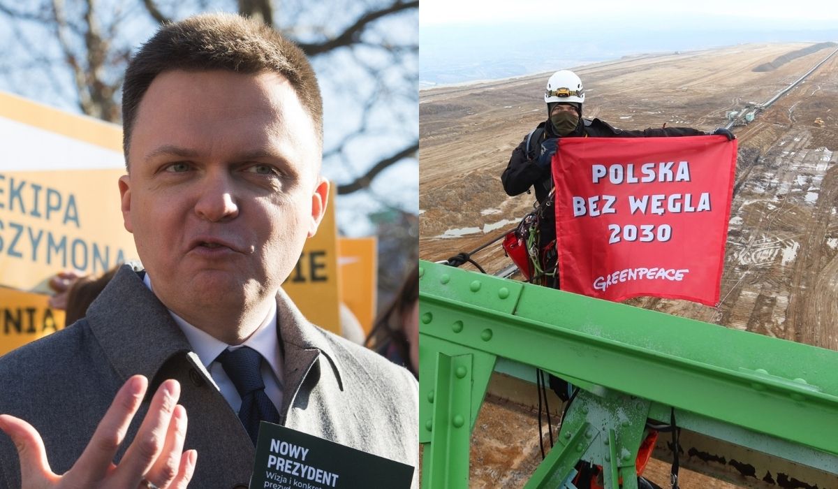 Greenpeace podsumowuje program Hołowni ws. ochrony klimatu: nie różni się od KO