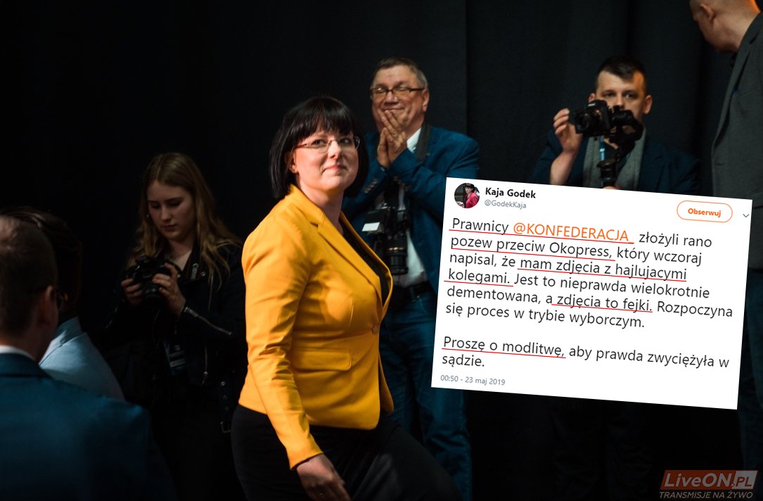 Kaja Godek składa pozew przeciwko OKO.press. "Proszę o modlitwę"