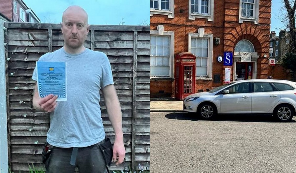 Londyn: facet dostał mandat, bo cień jego zaparkowanego samochodu padał na miejsce dla niepełnosprawnych