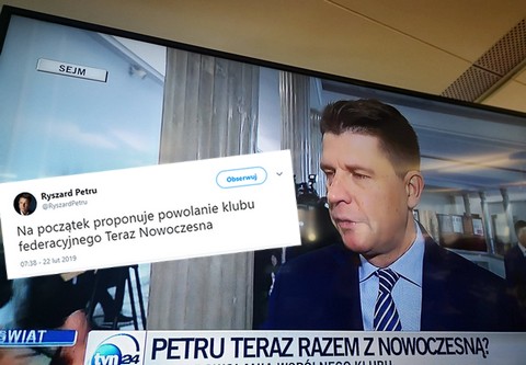 Petru: proponuję powołanie klubu Teraz Nowoczesna