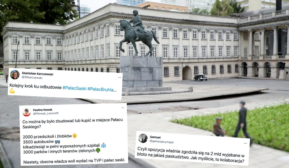 Senatorowie KO nie zatrzymali PiS i dwa miliardy pójdzie na obudowę Pałacu Saskiego ¯\_(ツ)_/¯