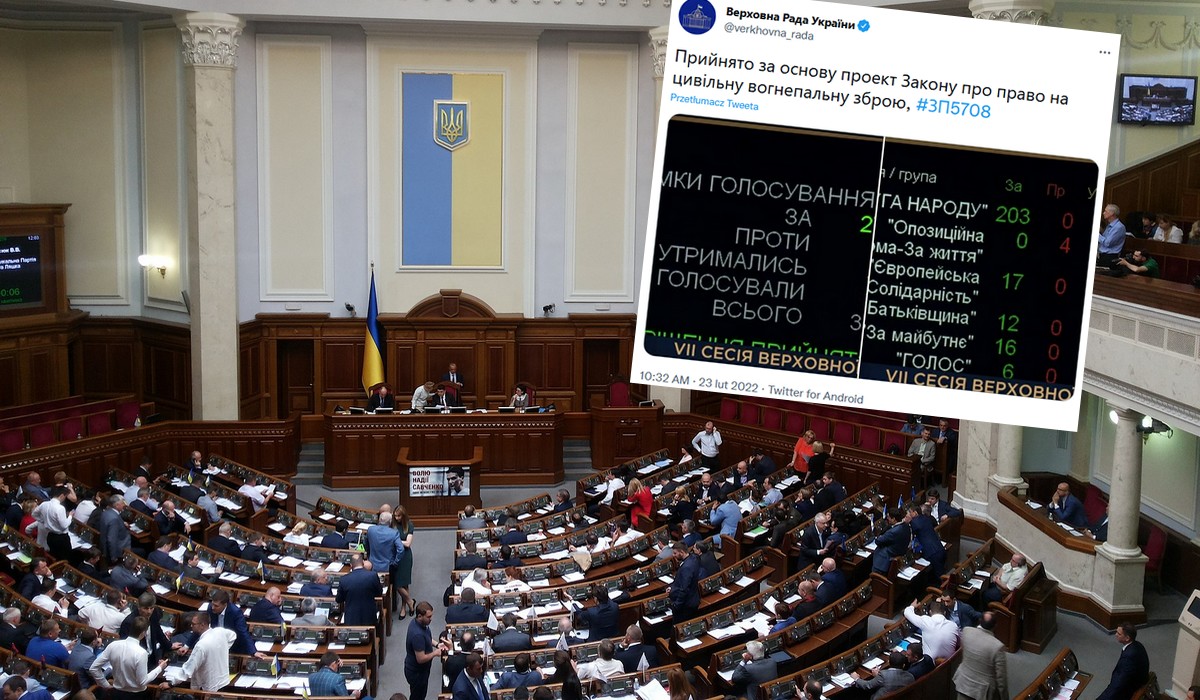 Ukraina znacznie poluzowała dostęp broni palnej dla obywateli, żeby Rosjanom zrobiło się nieswojo