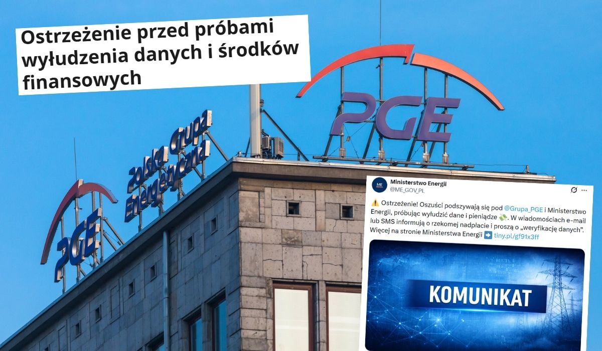 Ministerstwo Energii ostrzega przed fałszywymi wiadomościami o zwrocie pieniędzy za prąd