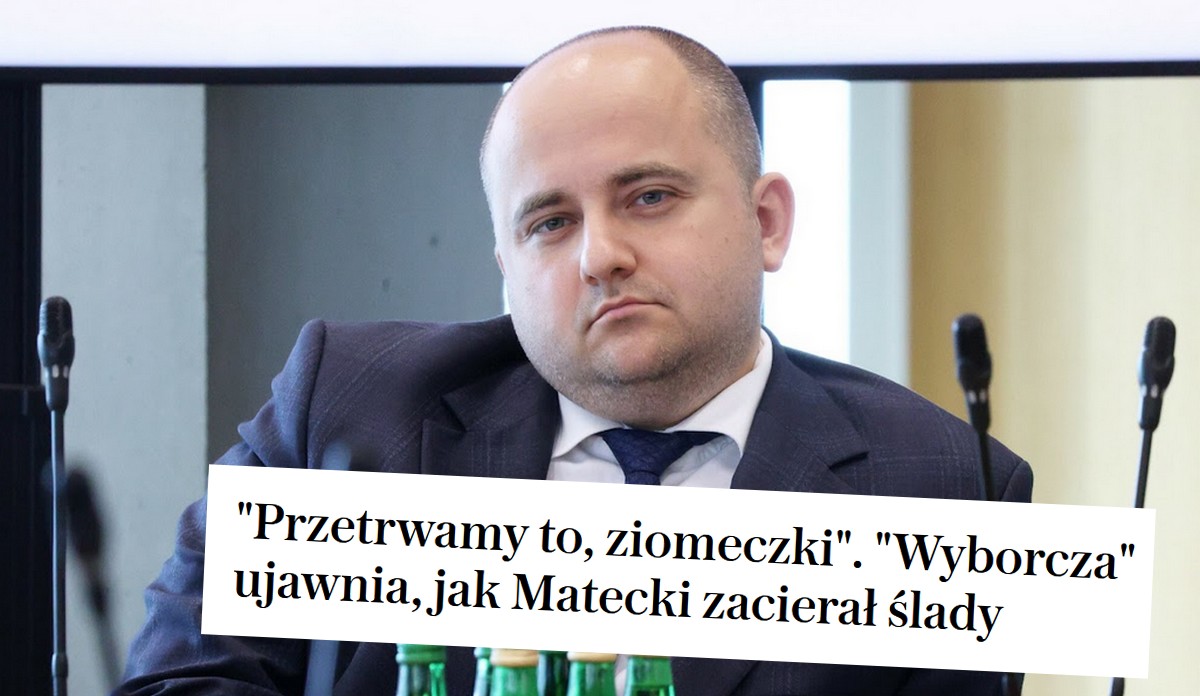 Wyborcza dotarła do wiadomości posła Mateckiego, zachęcał ziomeczków do przetrwania