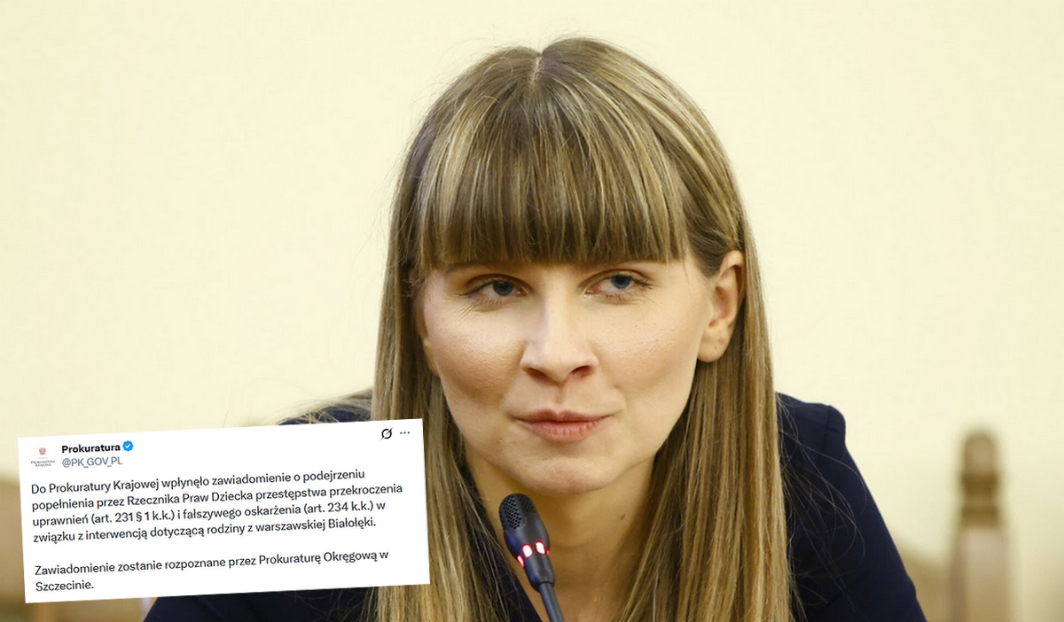 Rzeczniczka Praw Dziecka może mieć kłopoty, do prokuratury wpłynęło zawiadomienie o podejrzeniu przestępstwa