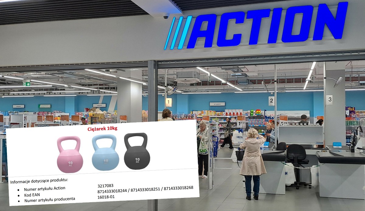 Sieć Action wycofuje ze swoich sklepów radioaktywne ciężarki i pilnie prosi o ich zwrot
