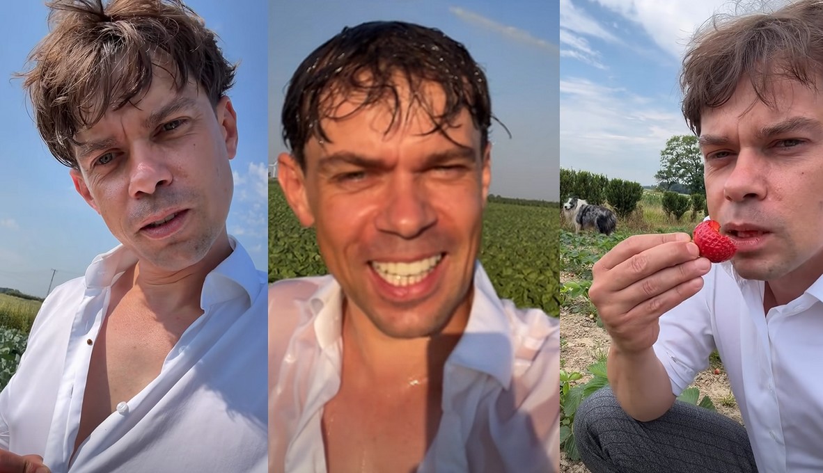 Michał Kołodziejczak z jakiegoś powodu zaczął tworzyć treści, jakby pokochał siebie i świat