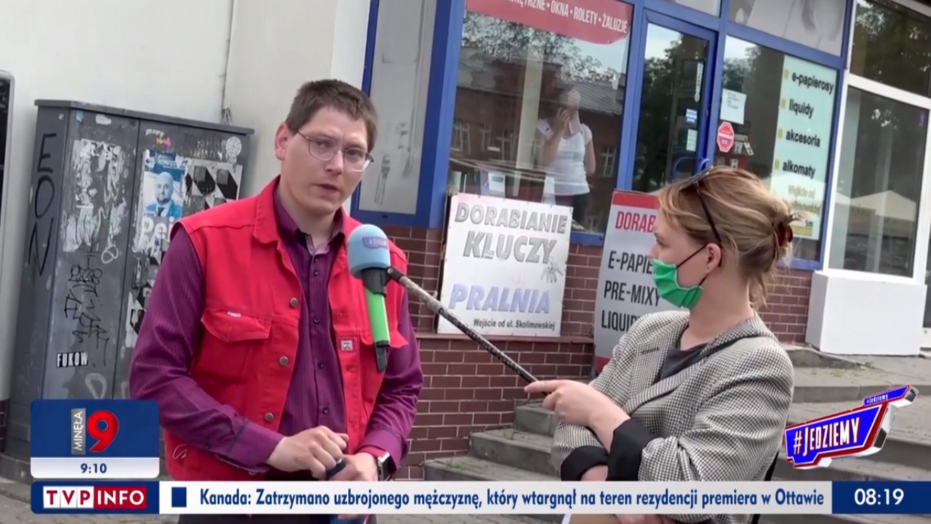 TVP Info znalazło przechodnia homosek*ualistę, który akurat nie popiera LGBT