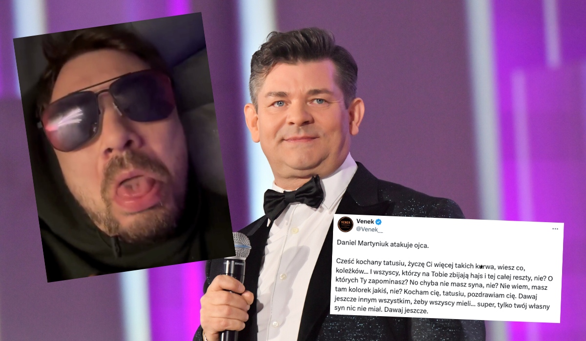 Syn Zenka Martyniuka wściekł się na ojca i kazał mu "wypchać się pieniędzmi"