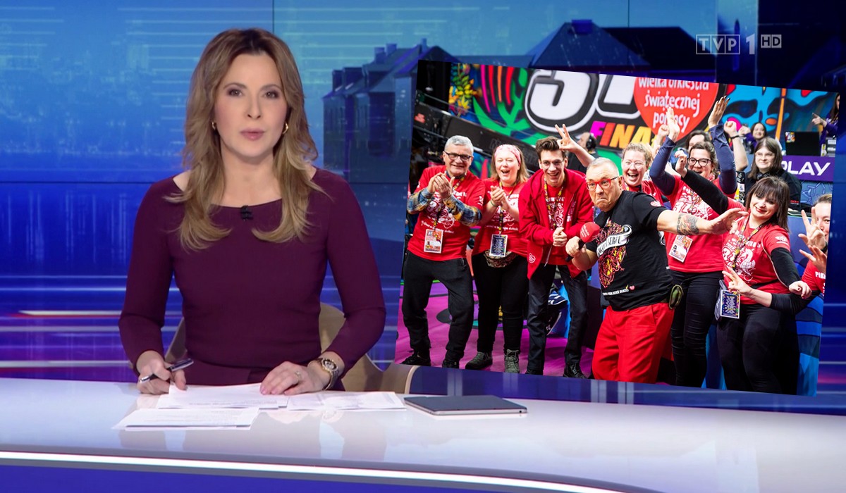 TVP w tym roku się szarpnęła i poświęciła WOŚP całe 13 sekund w "Wiadomościach"