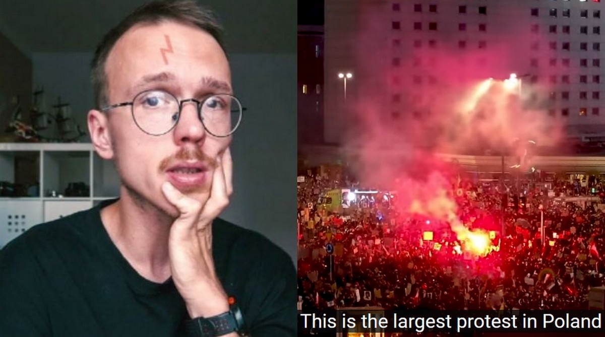 VOX z Gonciarzem nakręcili dokument o protestach w Polsce