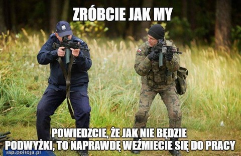 Żołnierze dostaną podwyżki. Policjanci nadal nie