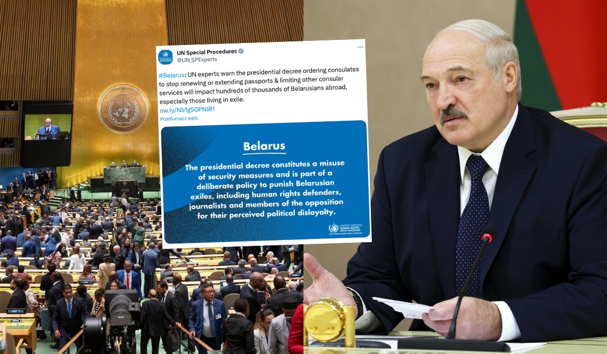 ONZ apeluje, żeby nie deportować Białorusinów, kiedy wygasną im paszporty, bo wpadną w łapy reżimu