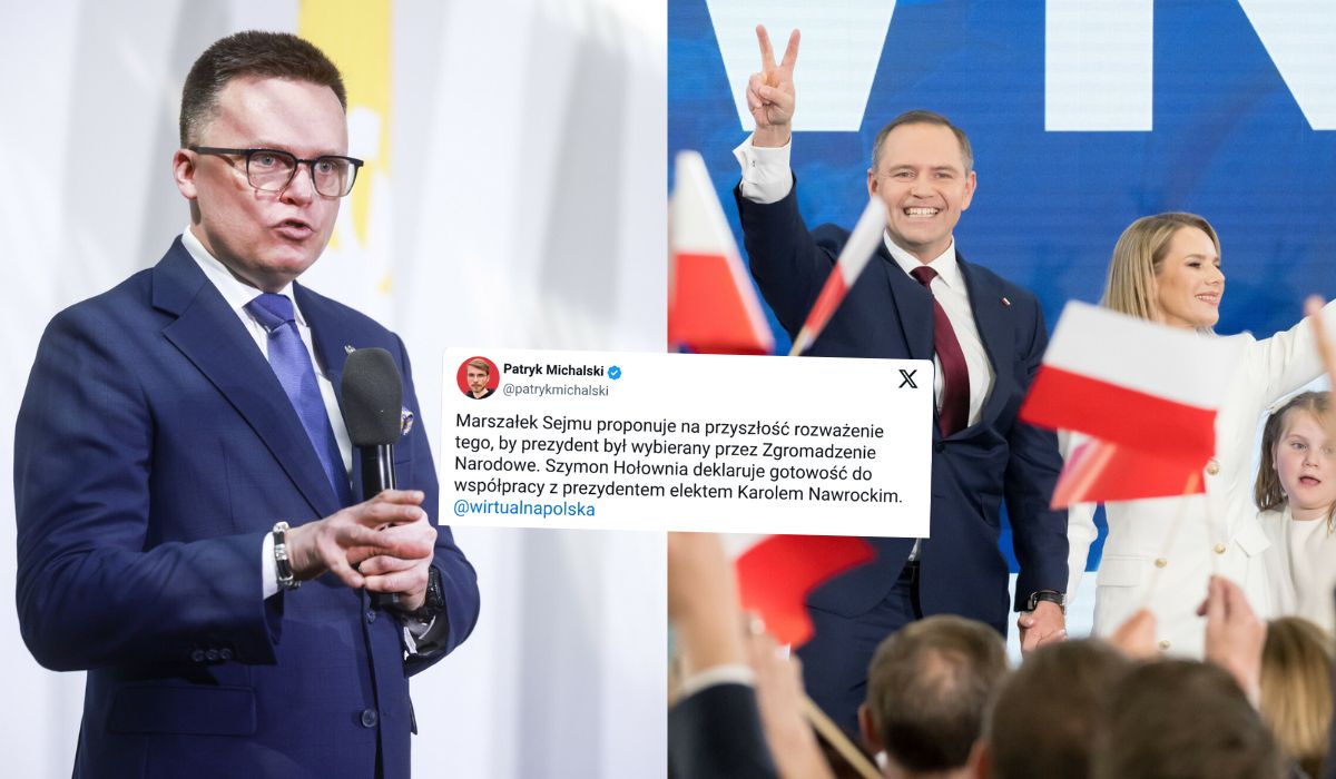 Szymon Hołownia mówi, że może czas zastanowić się nad sposobem wybierania prezydenta