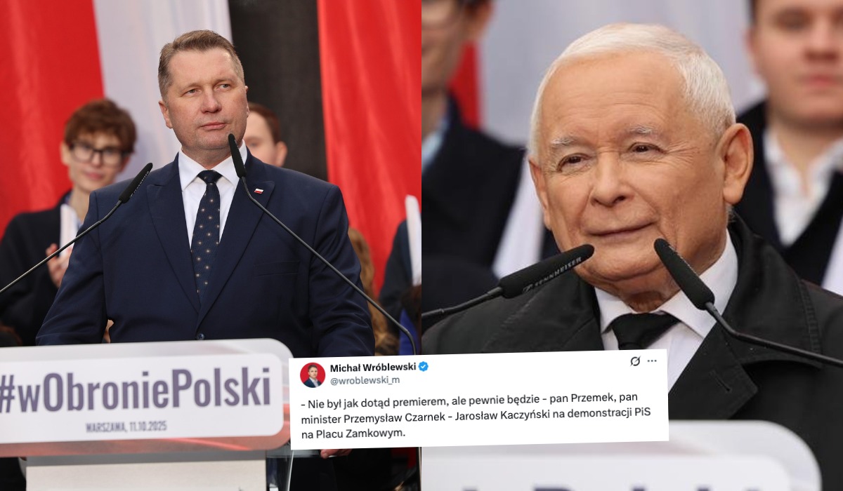 Prezes Kaczyński wieszczy, że Przemysław Czarnek będzie premierem