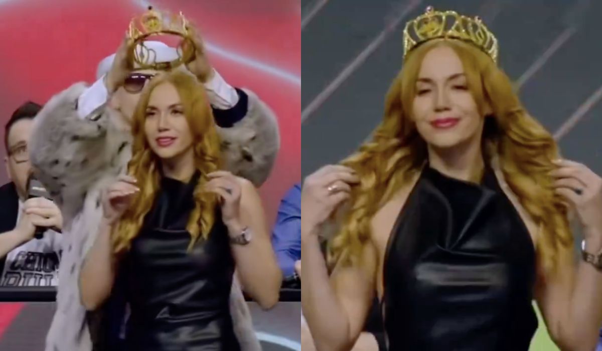 Schreiber była uprzejma mianować się królową freak fightów, chociaż sukcesów ma tyle, co w polityce