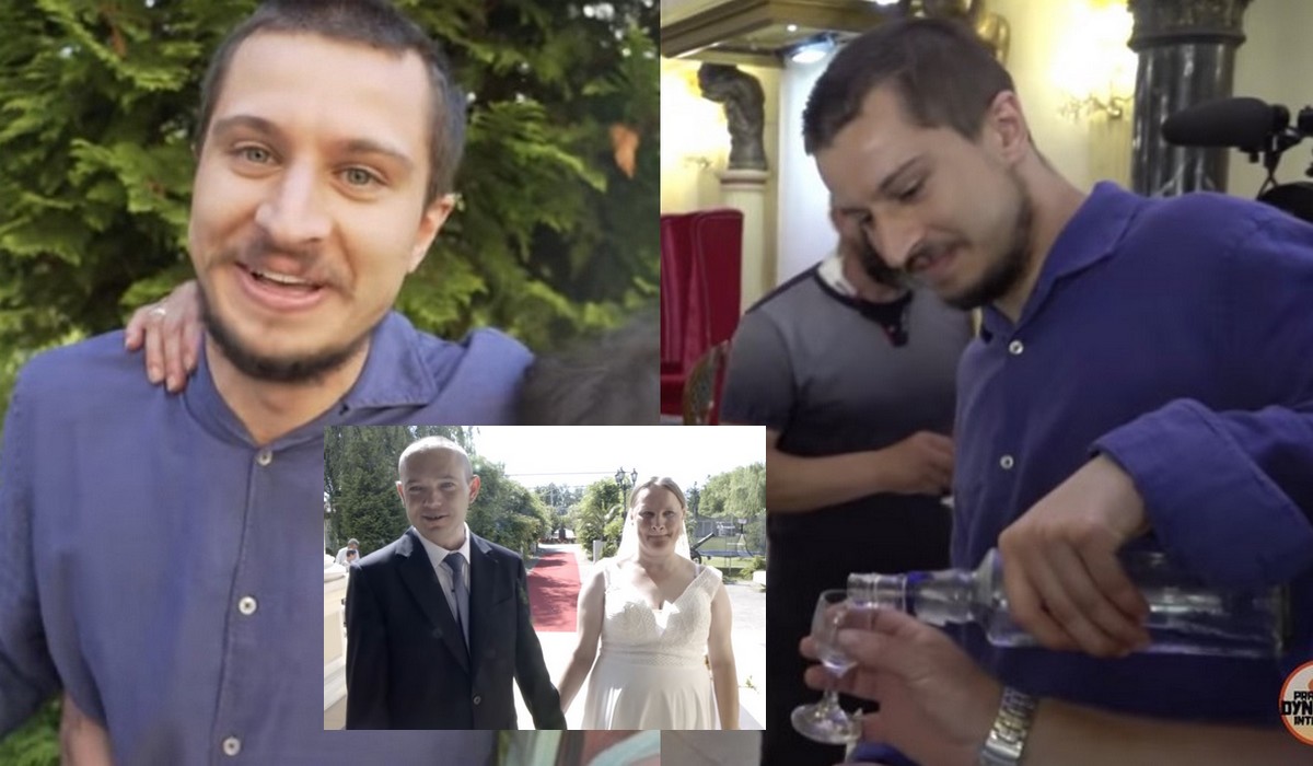 Youtuber zorganizował wesele dla osób, które wychodzą na prostą, zaprosił bezdomnych i kupił im alkoholu do oporu