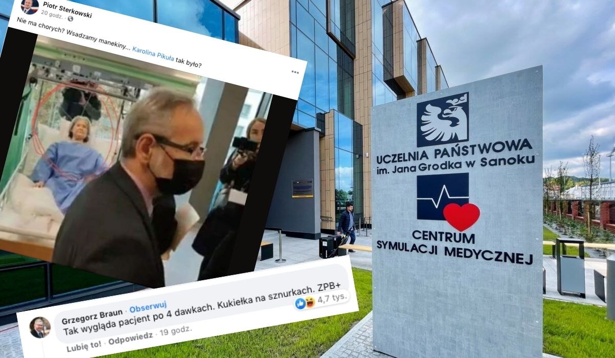 Fakenews.pl wyjaśnia o co chodzi ze zdjęciem manekina i ministra Niedzielskiego