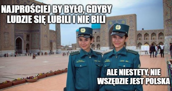 Uzbekistan: policja przeprowadza akcję tępienia czubków noży, żeby walczyć z plagą nożowników 