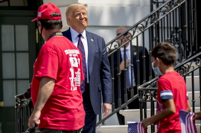 Trump o sondażach: były fałszywe w 2016 roku, a teraz są jeszcze bardziej fałszywe