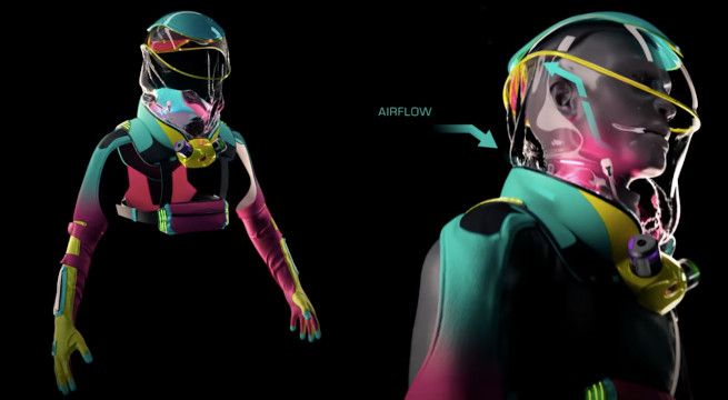 Powstał projekt imprezowego skafandra, żeby bezpiecznie iść na melanż