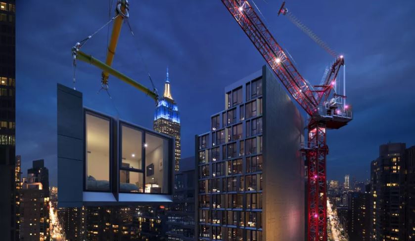 Najwyższy hotel modułowy powstanie w Nowym Jorku