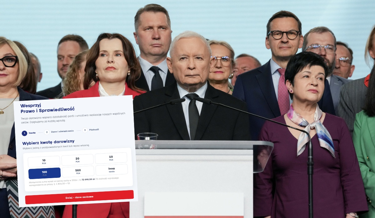 PiS prosi o finansowe wsparcie, bo szykują program i start w wyborach