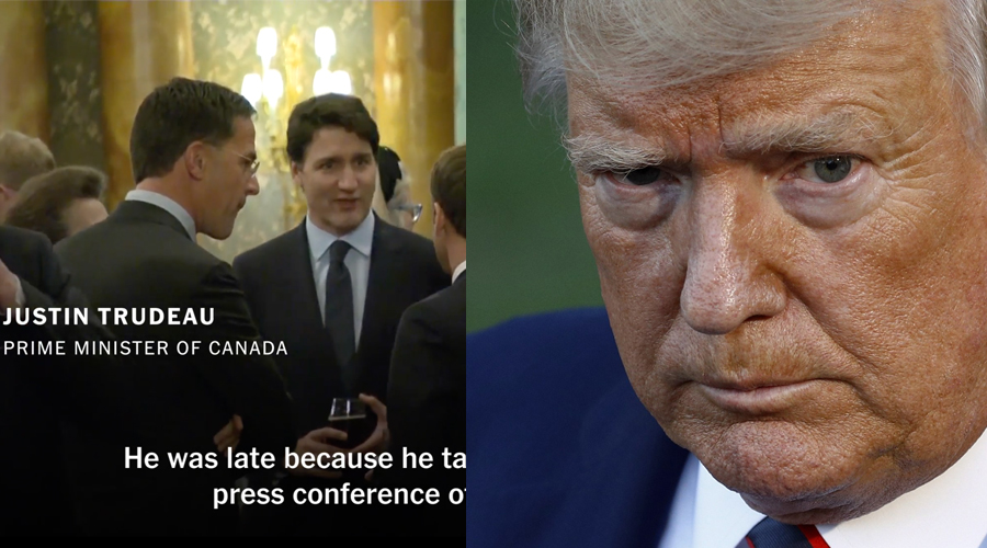Trump nazwał Trudeau dwulicowym i odwołał spotkanie, obraził się o filmik
