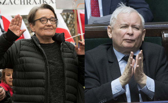 Reżyserzy bronią Holland w liście do Kaczyńskiego: pańskie kłamliwe słowa były bolesne