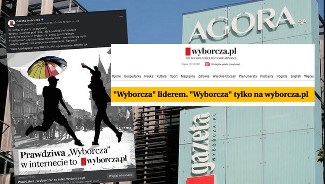Gazeta Wyborcza cała obrażona kończy współpracę z Gazeta.pl i zamyka się w swojej bańce