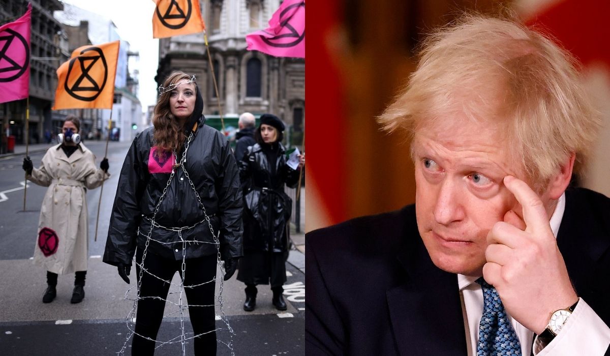 UK: premier Johnson chciałby, żeby obywatele mieli mniejsze prawa do protestów, także po pandemii