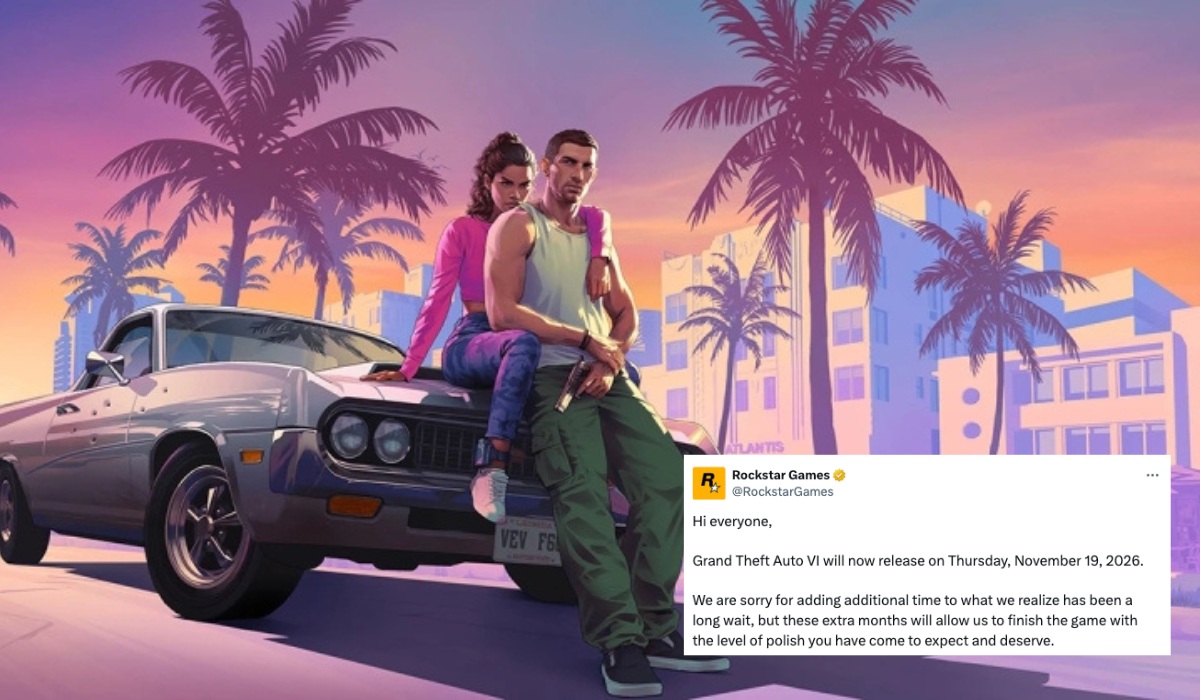 GTA VI ponownie przesunięte, tym razem na listopad 2026 roku