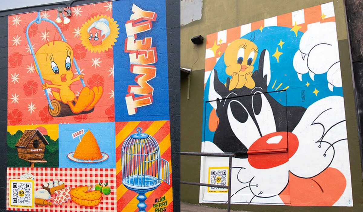 Warner Bros uczci 80. urodziny Tweety'ego muralami i zamieniając go w NFT
