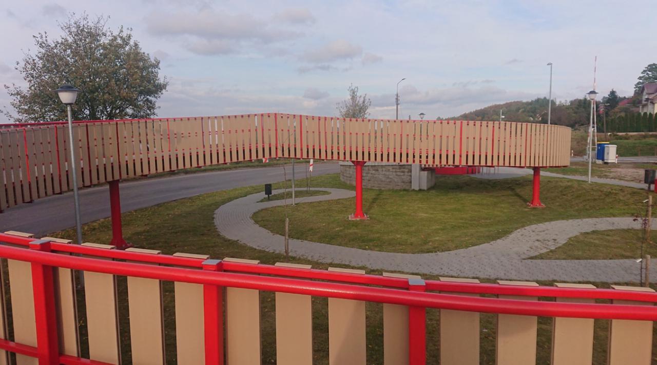 Gołubie: powstała kładka kolejowa łącząca nic z niczym