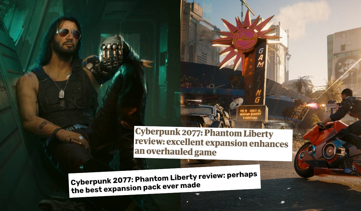 Dodatek do Cyberpunka wyleczył całą grę z błędów, którymi męczyła graczy od premiery