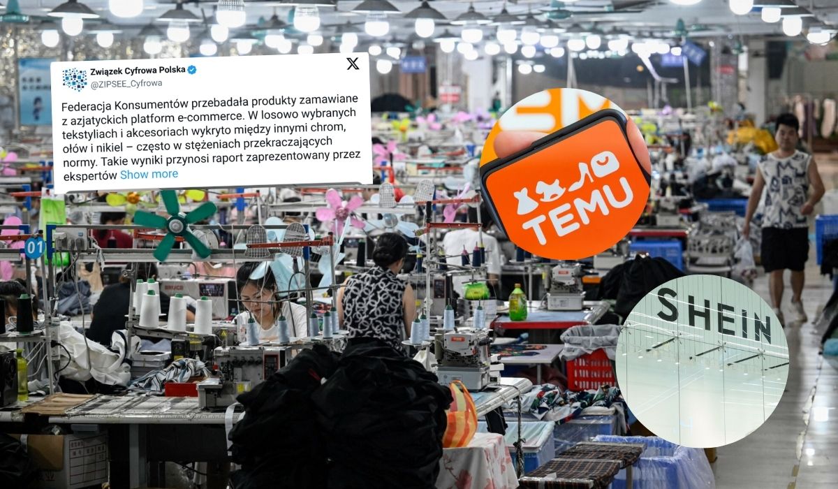Raport: produkty z Temu i Shein dla oszczędności często są zrobione z niebezpiecznych substancji