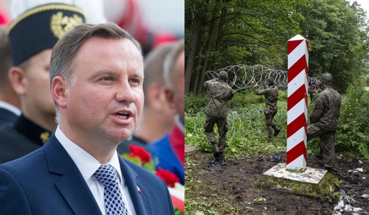 Duda podpisał ustawę o budowie zapory na granicy - za 1,6 miliarda złotych